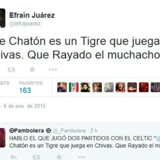 Efraín Juárez hace burla de fotos de 'Chatón'