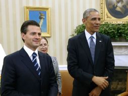 La visita de Peña Nieto a Obama se hace en el marco del diálogo de Alto Nivel Económico, cuyo objetivo es profundizar relaciones. NTX / Presidencia