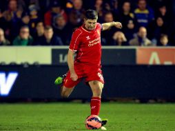 Steven anunció su salida del Liverpool, en el que militó en el primer equipo desde los 17 años. EFE / S. Dempsey
