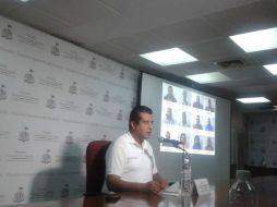 El comisionado de Seguridad Pública informa sobre la detención de una banda de asaltantes. TWITTER / @FiscaliaJal