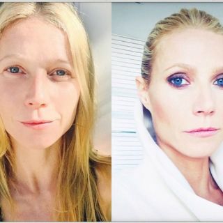 Gwyneth Paltrow muestra su rostro al natural
