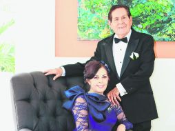 La feliz pareja. Leticia Alva y Juan Jesús Mendoza. EL INFORMADOR /