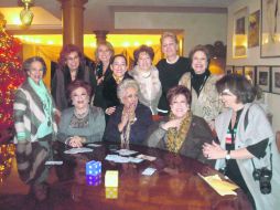 El grupo de canto. Silvia, Carmelita, Adriana, Lupita, Dolores, Ana Matilde, Luz Elena, Carmen Teresa y Maggy. EL INFORMADOR /