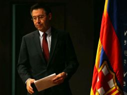 Josep Maria Bartomeu (foto) le abre con antelación la puerta de regreso a Joan Laporta. EFE / T. Albir