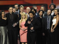 Elenco de 'The Bing Bang Theory'. La serie fue elegida como el Mejor Show de TV. AP / C. Pizzelo
