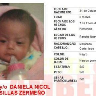 Activan Alerta Amber por bebé de dos meses de edad