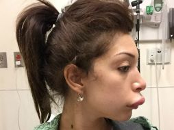 Farrah Abraham se burla de ella misma publicando un meme donde se compara a Leela de 'Futurama'. INSTAGRAM / f1abraham_official