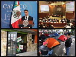 Los protagonistas de las noticias más relevantes del día de hoy. ESPECIAL /