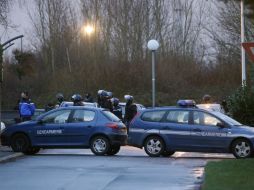 Tenían a una persona como rehén que fue liberada ilesa. AFP / K. Tribouillard