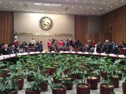 A más tardar el 23 de febrero los partidos decidirán quienes son sus candidatos. TWITTER / @INEMexico