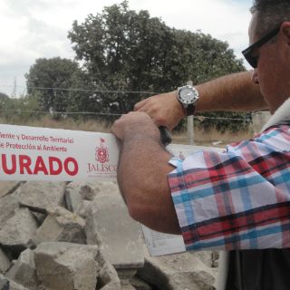 Clausuran sitios clandestinos en bosque La Primavera