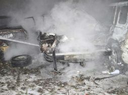 Más de 200 mil personas han muerto desde el inicio del conflicto en Siria en marzo de 2011, según la ONU. EFE / ARCHIVO