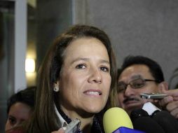La ex primera dama asenta que por el momento está dispuesta a apoyar a los candidatos del Partido de Acción Nacional. NTX / F. García