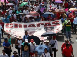 El próximo lunes, el magisterio protestará frente a cuarteles militares en San Cristóbal, Tapachula, Tuxtla Gutiérrez y Ocosingo. NTX / ARCHIVO