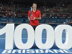 Federer arriba con ánimos rumbo al Abierto de Australia. EFE / D. Hunt