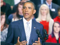 El mandatario norteamericano señala que las comunidades deben estar bien informadas para combatir este problema. EFE / W. Payne