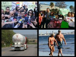 Los protagonistas de las noticias más relevantes del día de hoy. ESPECIAL /