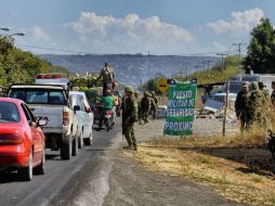 En Apatzingán continúa la situación tensa, aunque ya se reinició el ciclo escolar. AFP / ARCHIVO