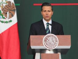 Se espera que al finalizar el acto, el Presidente regrese a us oficinas a desahogar el resto de su agenda. NTX / ARCHIVO