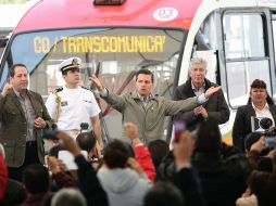 Destaca que gracias a esta inversión se constuyen obras a beneficio de la gente. SUN / L. Godínez