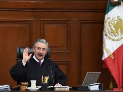 Luis María Aguilar Morales emite un acuerdo para solicitarle a Alfredo Gutiérrez Ortiz Mena información sobre el documento. NTX / ARCHIVO
