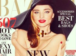 Miranda dejó muy poco a la imaginación. INSTAGRAM / mirandakerr