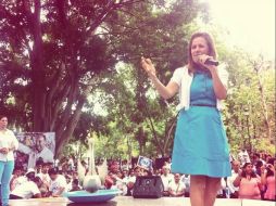 Esta mañana, la ex primera dama había dado a conocer su registro como candidata. TWITTER / @Mzavalagc