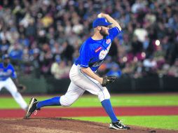 Consistencia. El abridor de ayer de los Charros de Jalisco, Ben Kozlowski. EL INFORMADOR / A. Hinojosa