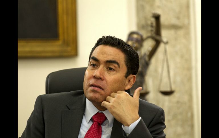 Luis Carlos Vega Pámanes denunció que el Gobierno del Estado construía el edificio sin la anuencia del Poder Judicial. EL INFORMADOR / ARCHIVO