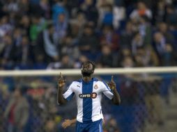 Caicedo anotó en los minutos 78 y 89 del encuentro. EFE / A. García