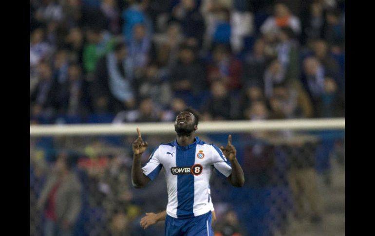 Caicedo anotó en los minutos 78 y 89 del encuentro. EFE / A. García