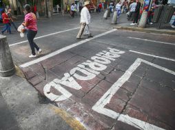 Vecinos del Santuario aseguraron que el paso de los camiones generaba daños a las viviendas y calles. EL INFORMADOR / ARCHIVO