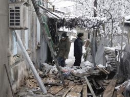 El principal asunto sería definir ''el trazado definitivo'' de la línea de separación entre las posiciones de los dos bandos. EFE / A. Ermochenko