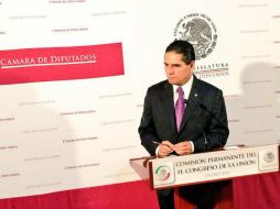 Aureoles pide que en Michoacán como Guerrero se resuelvan bien las cosas. TWITTER / ‏@Silvano_A