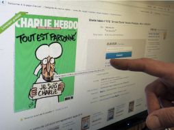 Más de 150 vendedores ofrecían la edición de ''Charlie Hebdo'' en el sitio de ebay para Estados Unidos. AFP / B. Horvat