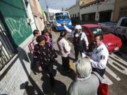 Se asignaron cerca de 20 agentes viales brindan apoyo a la ciudadanía. EL INFORMADOR / A. García
