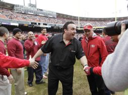 Tomsula será presentado hoy en el Levi's Stadium. AP / P. Sakuma