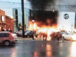 El siniestro ocurre alrededor de las 07:00 horas en el establecimiento ''Planet Gym''. TWITTER /  @carocr19