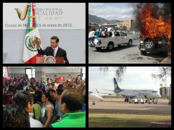 Los protagonistas de las noticias más relevantes del día de hoy. ESPECIAL /