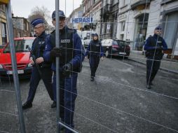 Un total de 13 personas son detenidas en Bélgica en las últimas horas en el marco del desmantelamiento de un grupo terrorista. EFE / O. Hoslet