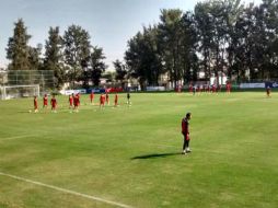 Atlas entrena en sus instalaciones de Las Palomas en el Briseño. Es la última previa al juego contra Morelia. EL INFORMADOR / J. Robles