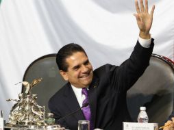 El perredista afirmó que su primer reto es lograr la unidad partidista. NTX / ARCHIVO