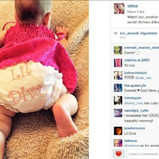 Christina Aguilera comparte primera foto de su hija