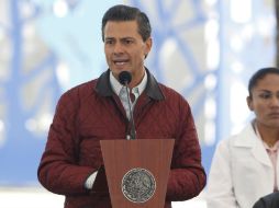 Durante la inauguración del Hospital del Niño Poblano, el Ejecutivo destaca los cambios que ha hecho durante su mandato. NTX / C. Pacheco