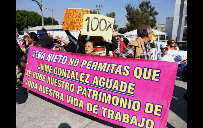 Los defraudados se han manifestado en repetidas ocasiones para exigir la devolución de su dinero. SUN / ARCHIVO