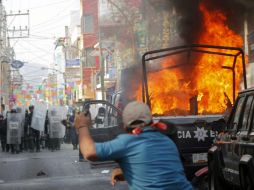 El gobernador de Guerrero asegura que actuarán en contra de quienes realizan estos actos. AFP / J. Guerrero