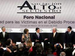 Durante el Foro Nacional 'Equidad para las víctimas en el debido proceso penal', subrayan la importancia de proteger a las víctimas. NTX / C. Pereda