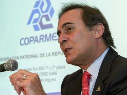 El presidente de Coparmex asevera que México está viviendo un momento delicado por los riesgos económicos internos y externos. NTX / ARCHIVO