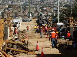 Las obras de la Línea 1 del Tren Ligero reportan un avance general de 30 por ciento. EL INFORMADOR / E. Barrera
