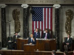 Exhorta a tener una 'mejor política' en Washington y prometió colaborar con los republicanos. EFE / M. Reynolds